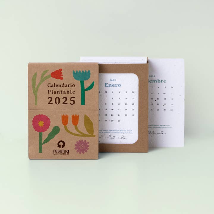 Resetea - Wholesale Calendar - Plantable Calendar