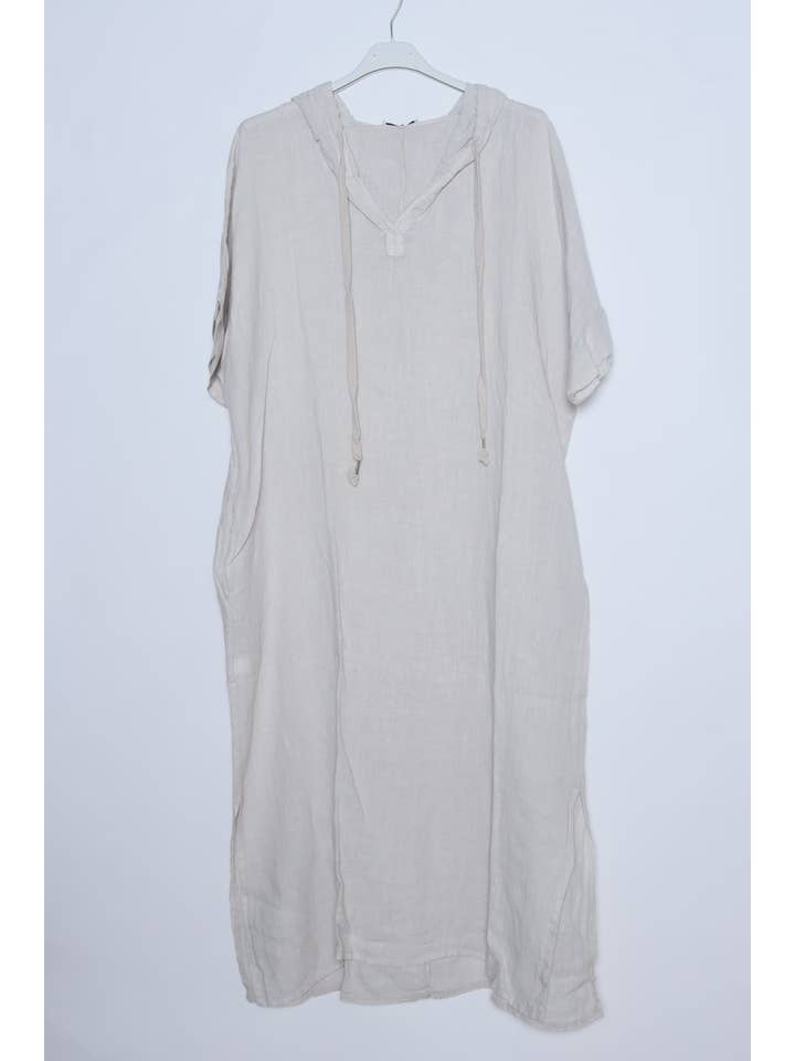 LÉA & LUC - Wholesale Dress - Women's - Short Dresses in 100% Linen REF. 1493