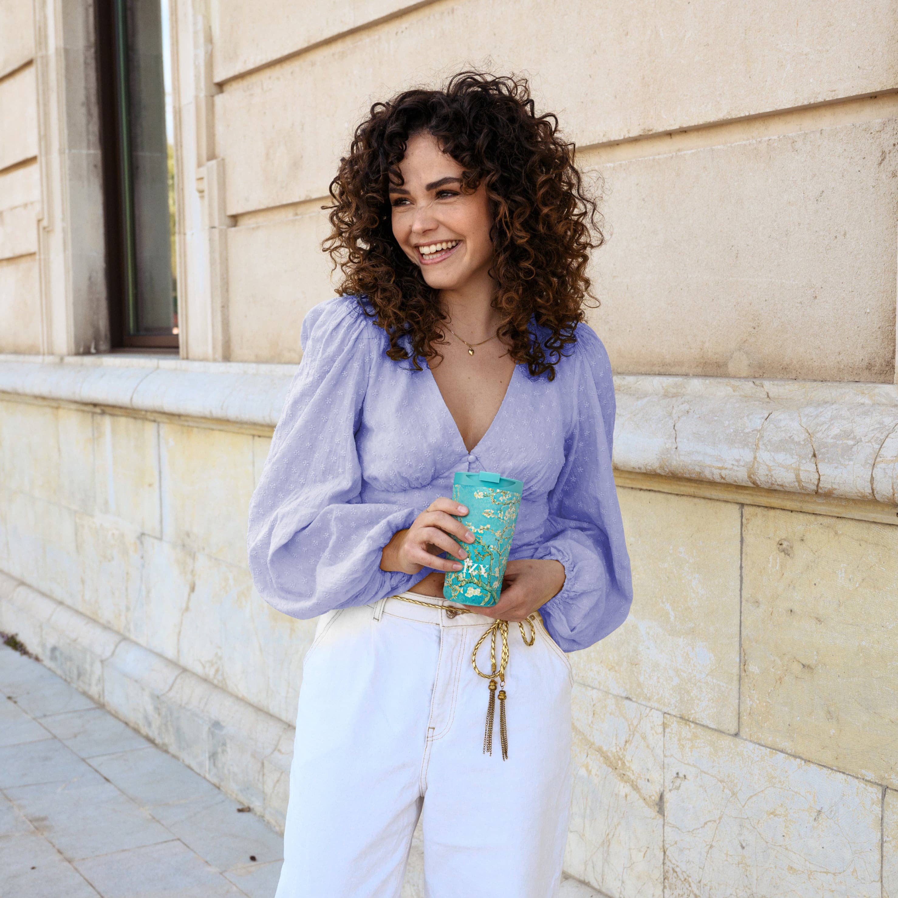 IZY Bottles - Vendita all'ingrosso Bicchiere/tazza termica - Borraccia Termica IZY Bottles Almond Blossom con Isolamento3