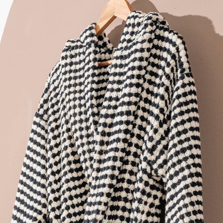 Kikoya - Wholesale Robe - Women's - Pom Pom Bathrobe Handloom Turkish Cotton Resort Heavy Luxury2