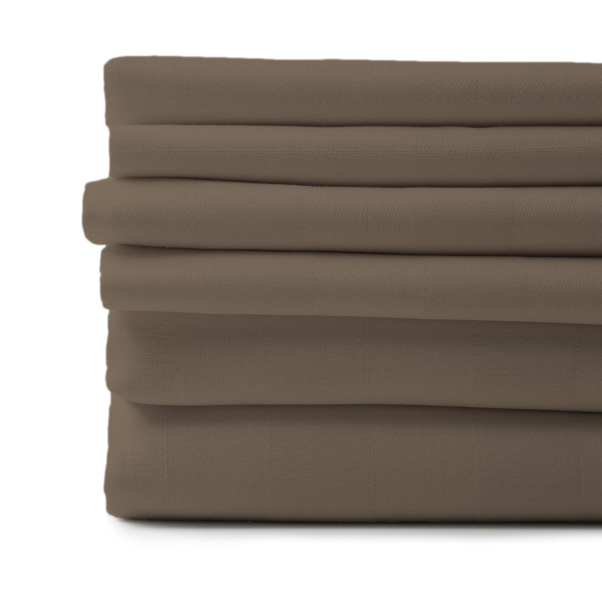 Cypress Linen / Bluff City Bedding - Vente Parures de lit - Ensemble de draps de lit 6 pièces en bambou, 4 taies d'oreiller, draps de poche profonds11
