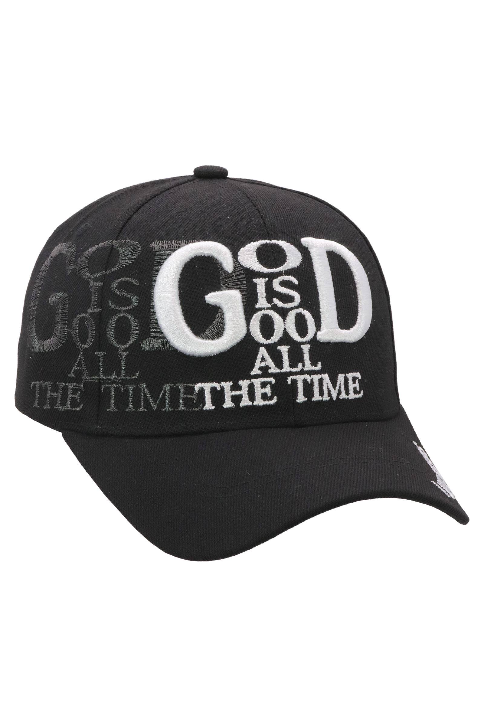 Cap Zone - Wholesale Baseball Cap - Unisex - God Is Good All The Time Jesus Baseball Cap28