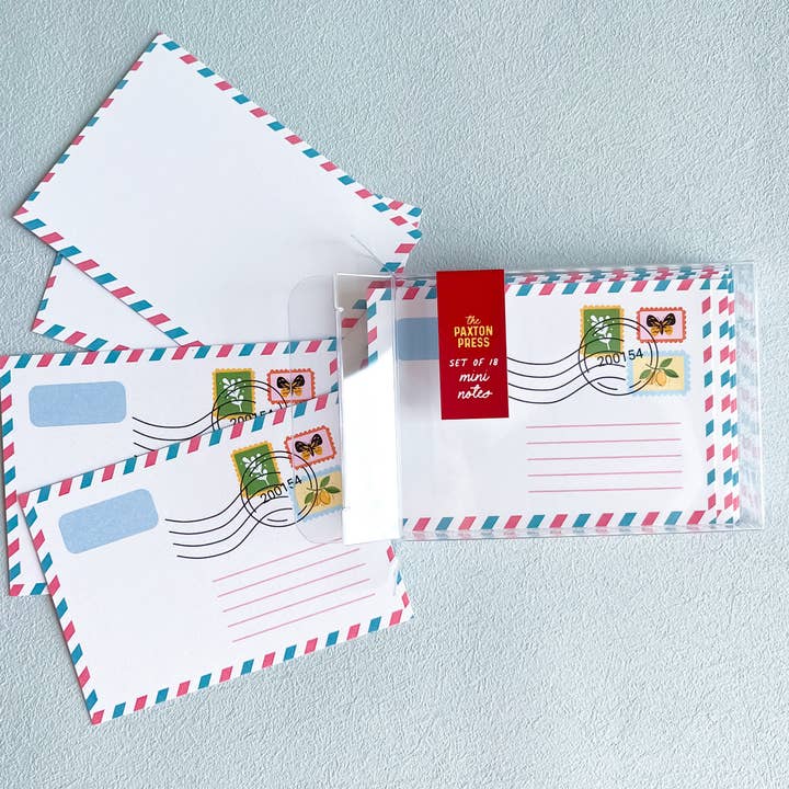 The Paxton Press - Wholesale Stationery/Notecard Set - Mini Mail - Post Cards0