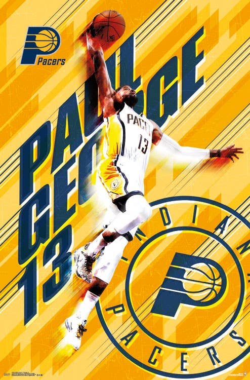 Posters Wholesale - Wholesale Poster - Indiana Pacers Paul George Sports Poster Size 24X360