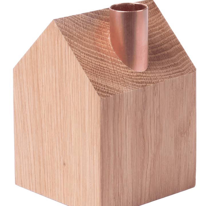 Eiche. Adventskranz. Set aus 4 Kerzenhaltern aus Holz+rechteckiges Adventskerzentablett aus natürlichem für den Großhandel von SG Home Decor