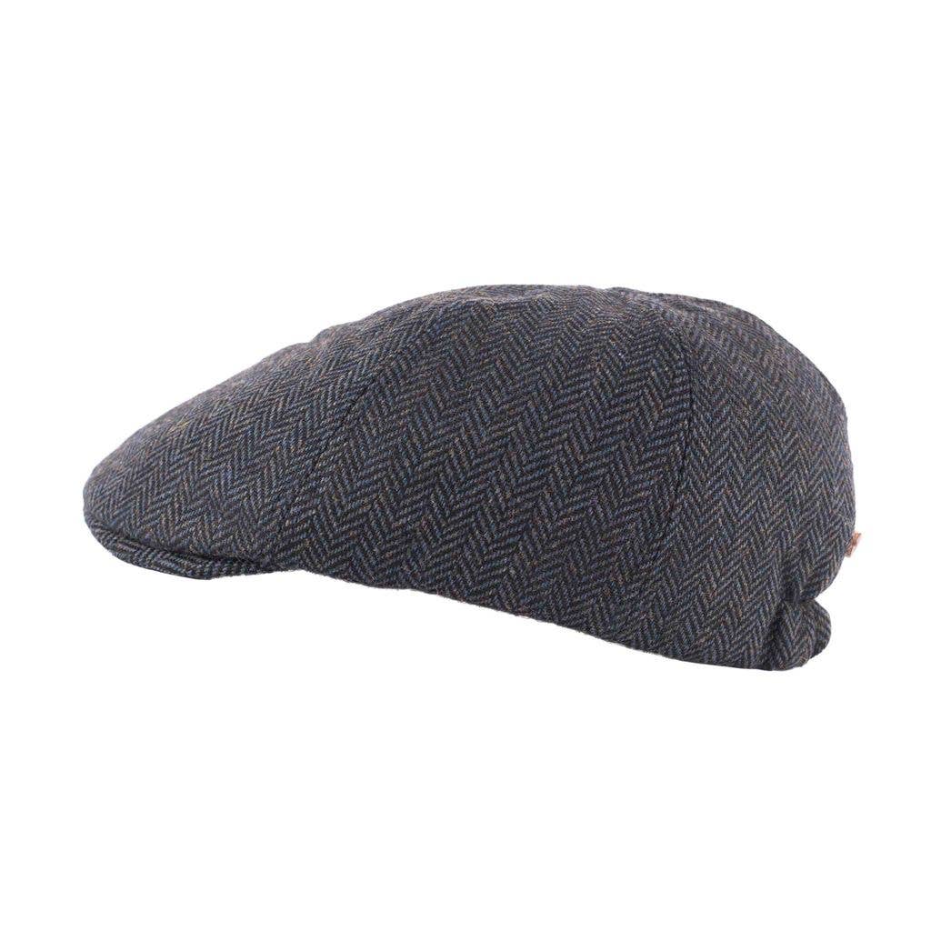 Eurostick – Engroshandel Flat cap - Herre – Sildeben Tweed Panel Flad Cap2