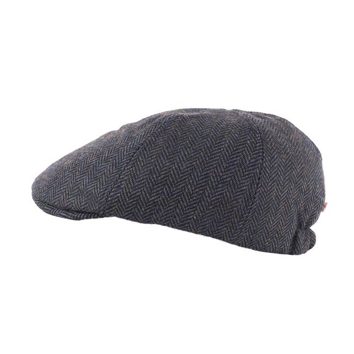 Sildeben Tweed Panel Flad Cap for engroshandel hos Eurostick