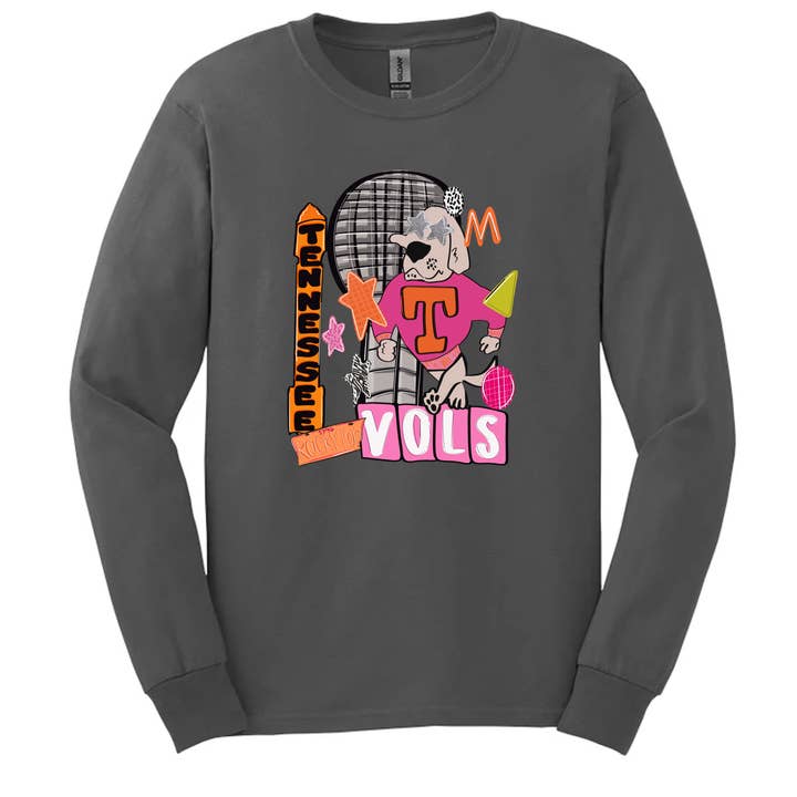 Tennessee Vols - 90s Vibes Collage - Long Sleeve for wholesale by Simply You Customs