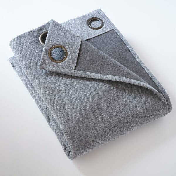 VORHANG 140 x 240 cm BJORN Titan für den Großhandel von L'effet Papillon