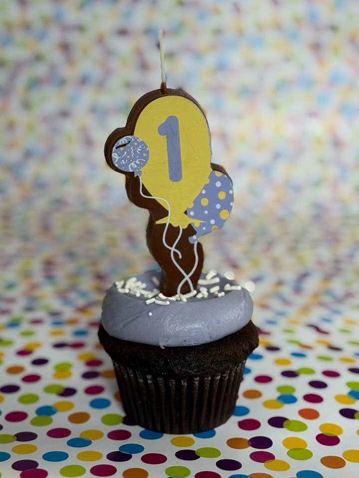 #1 Balloon Candle for collection for wholesale by Let Them Eat Candles