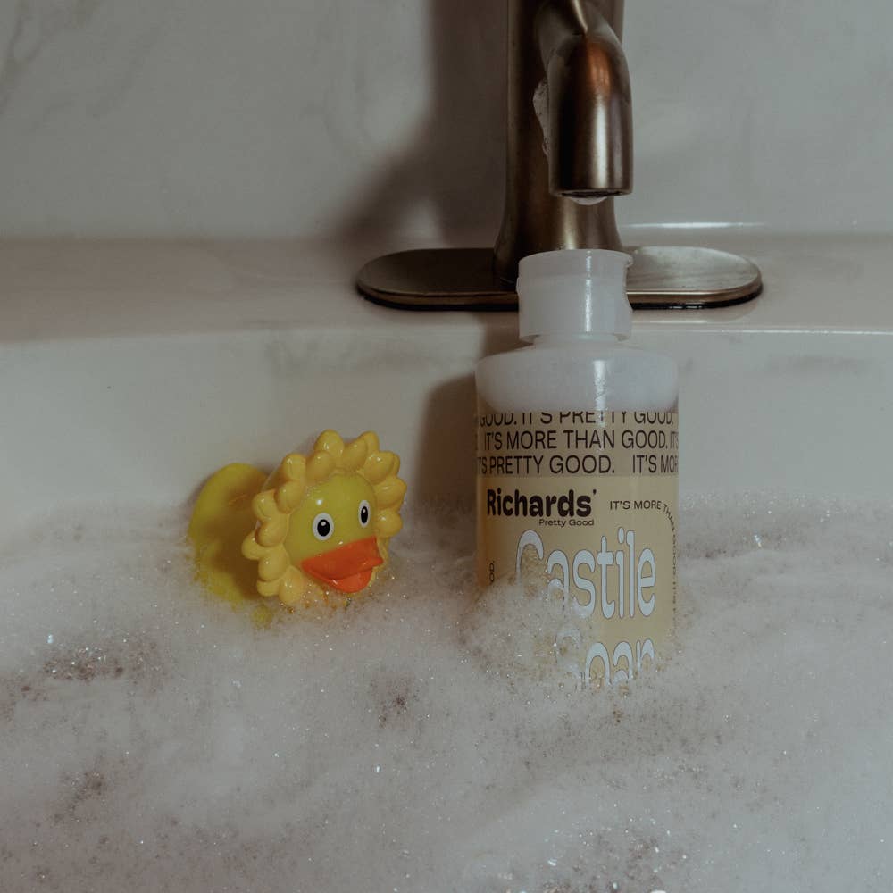 Richards' Pretty Good - Wholesale Body Wash/Shower Gel - Castile Soap - Citrus Peel -1000 ml