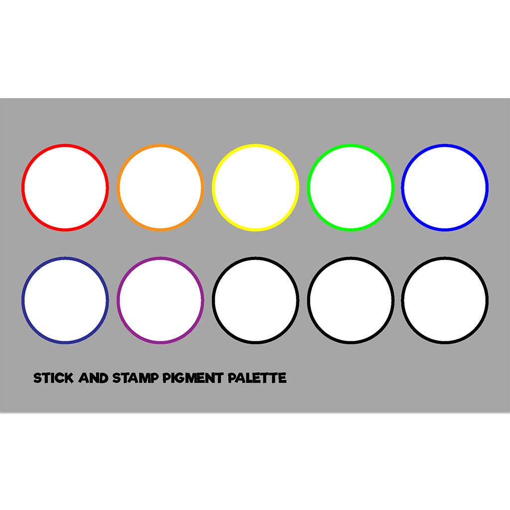 Brutus Monroe LLC - Wholesale Craft Tool - Stick and Stamp Pigment Palette3