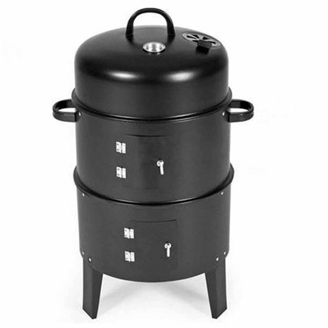 SOGA International Pty Ltd - Wholesale Outdoor Grill Tools - SOGA 3 In 1 BBQ Smoker Charcoal Grill0