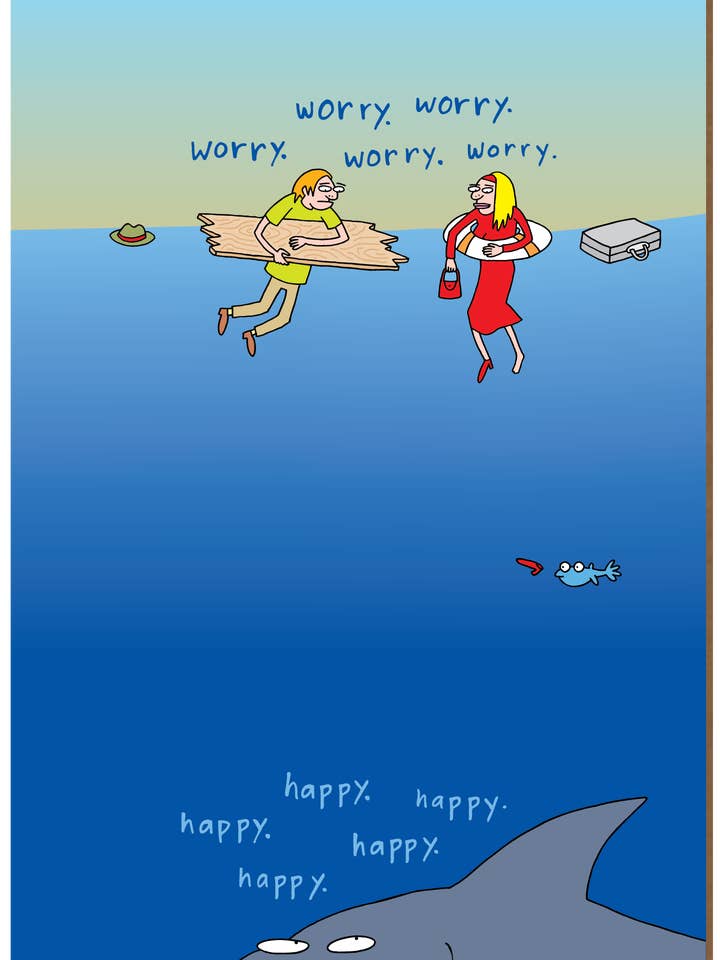 256 Don't Worry Be Happy (Birthday Card) for wholesale by Clayboys Cards