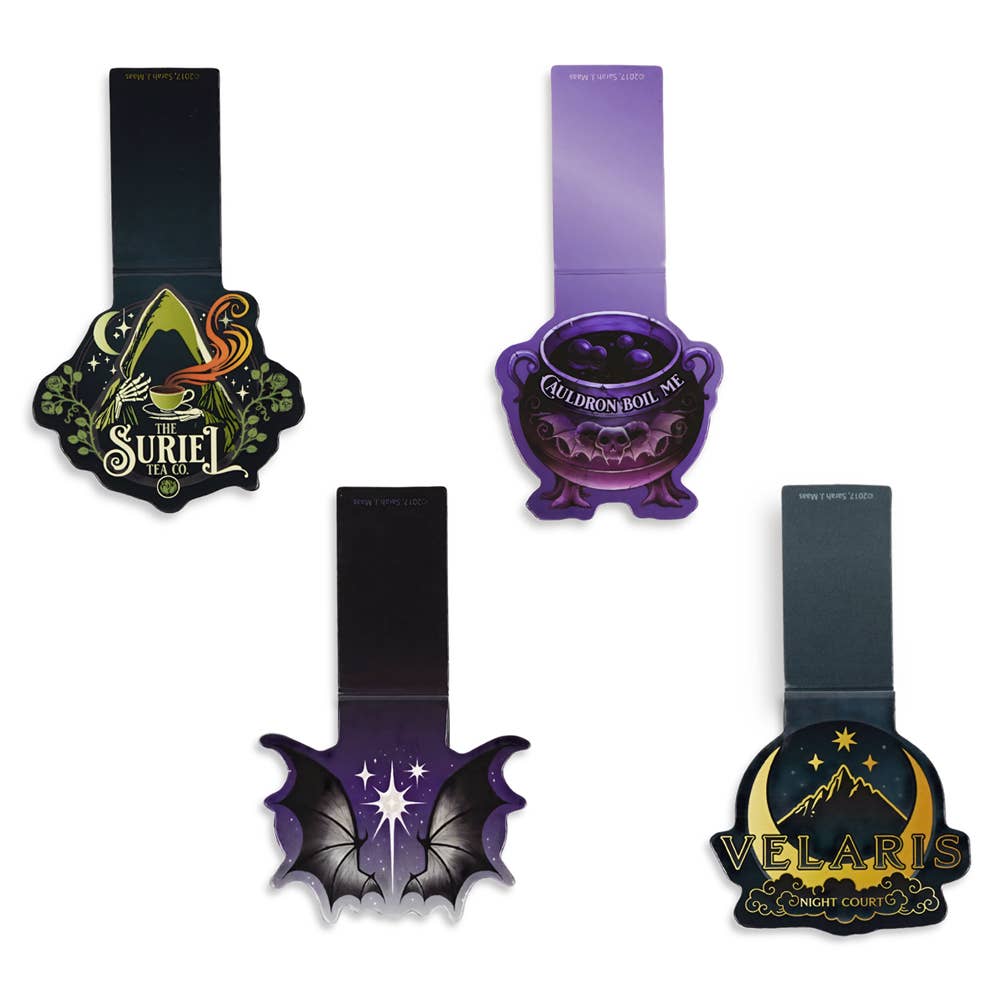 Conquest Journals - Wholesale Bookmark - A Court of Thorns and Roses Magnetic Bookmarks (4-Pack)9