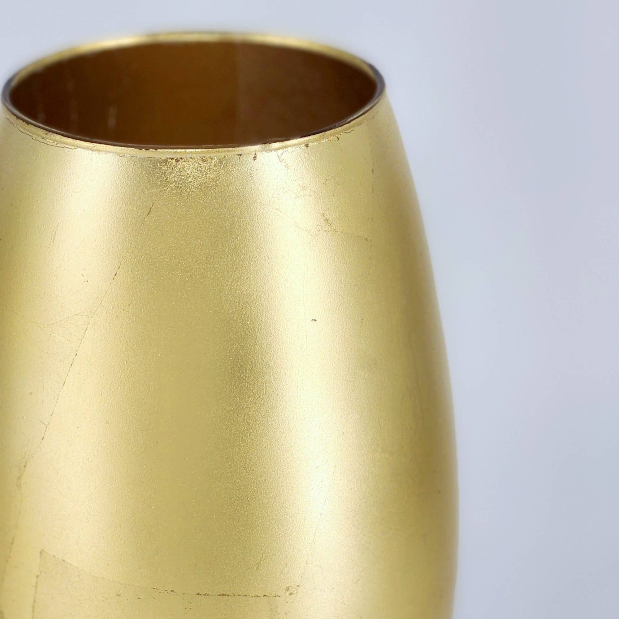 RED POMEGRANATE COLLECTION - Wholesale Vase - AMARYLLIS Solid Gold Gilded Flower Vase2