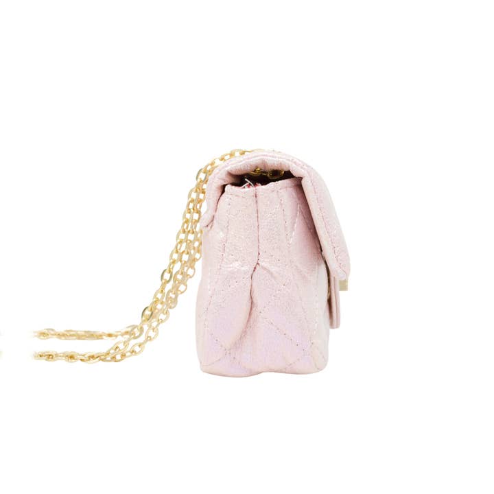 Tiny Treats and ZOMI GEMS - Wholesale Crossbody Bag - Kids - Classic Quilted Shiny Mini Bag