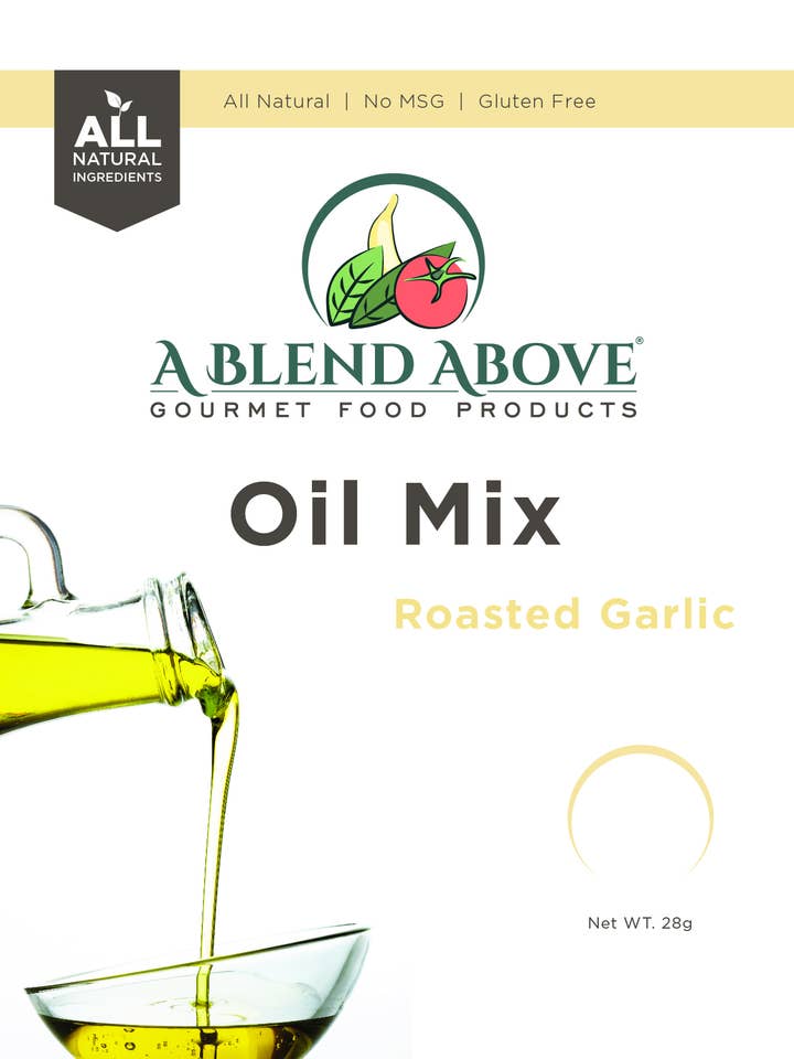 Roasted Garlic Oil Mix for wholesale by A Blend Above