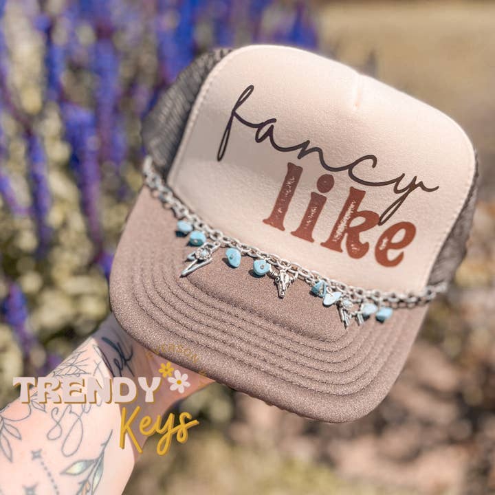 TrendyKeys - Wholesale Trucker Hat - Women's - Fancy Like Graphic Trucker Hat