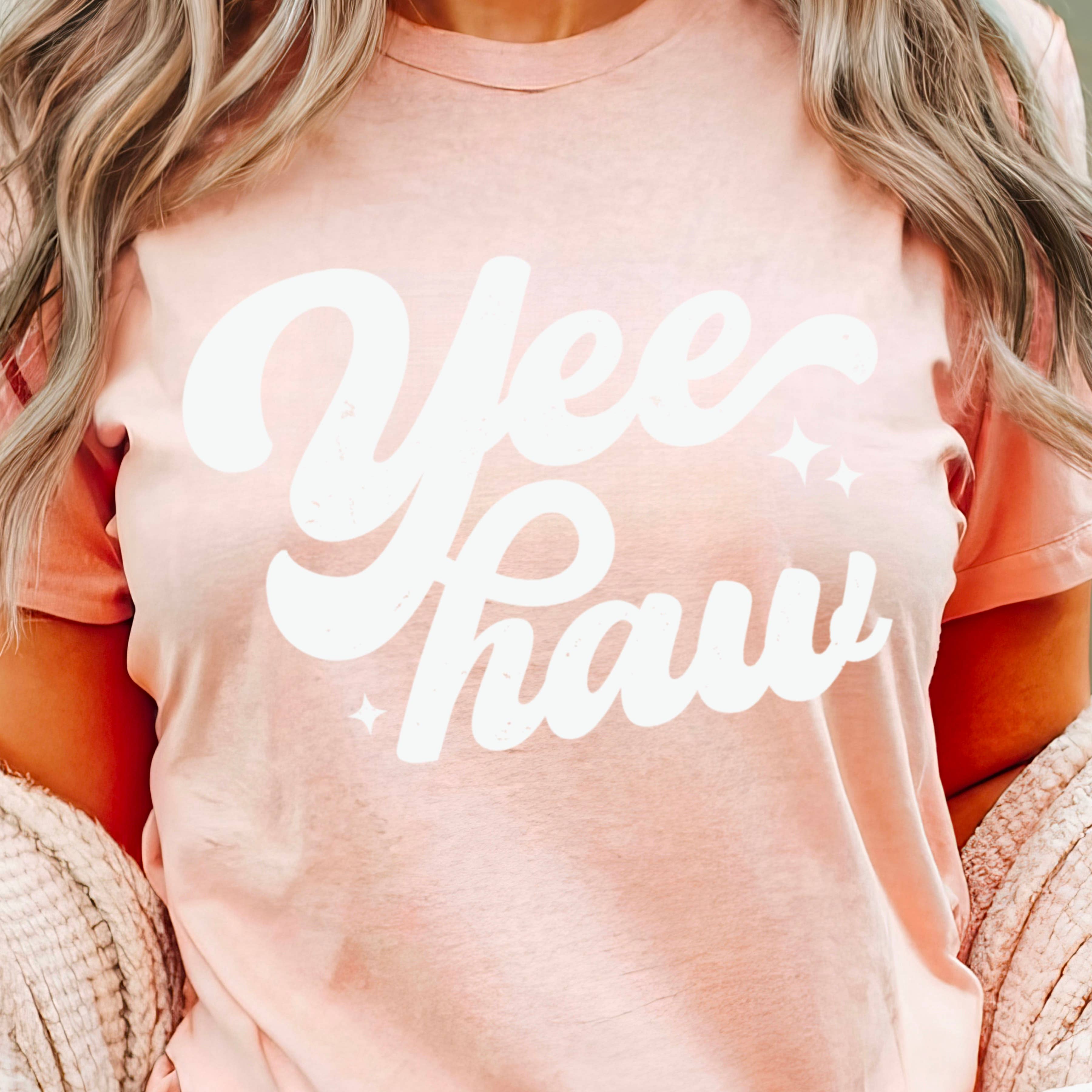 Shoppe SHC - Wholesale Screen Printed T-Shirt - Women's - Yee Haw Graphic Tee  | Country Graphic Tee | Bella Canvas18