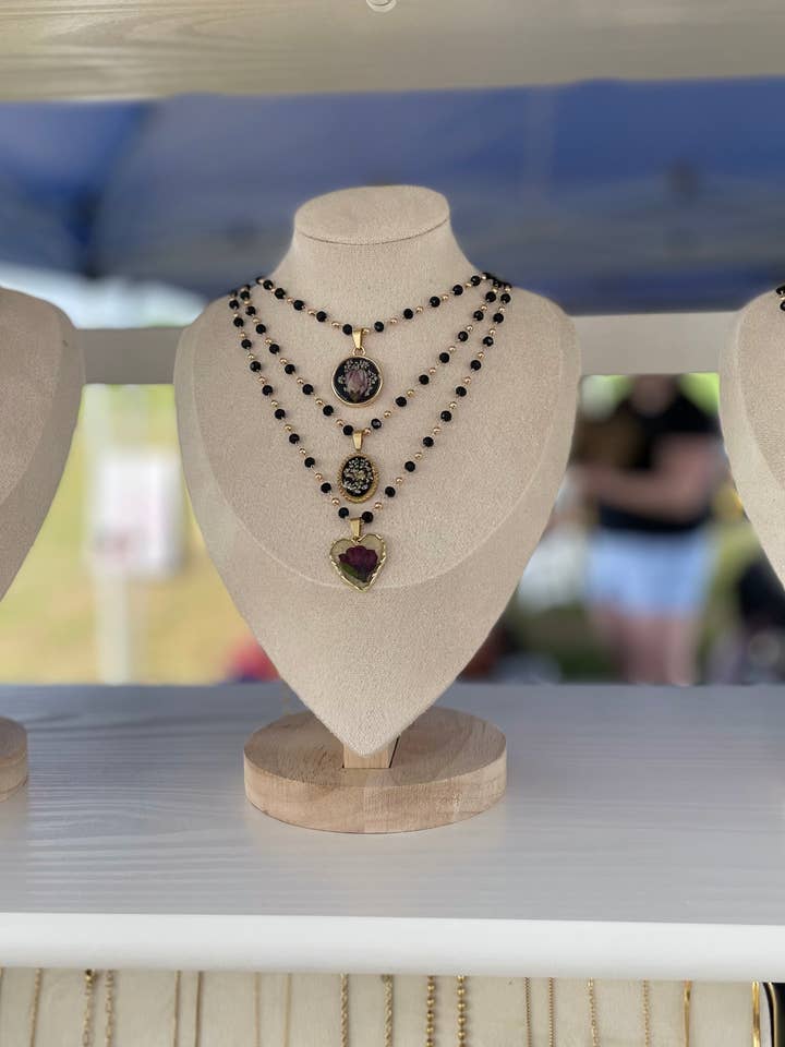 Dark Harvest Beaded Choker Necklace Collection for wholesale by Jewelry & More By KristiCo