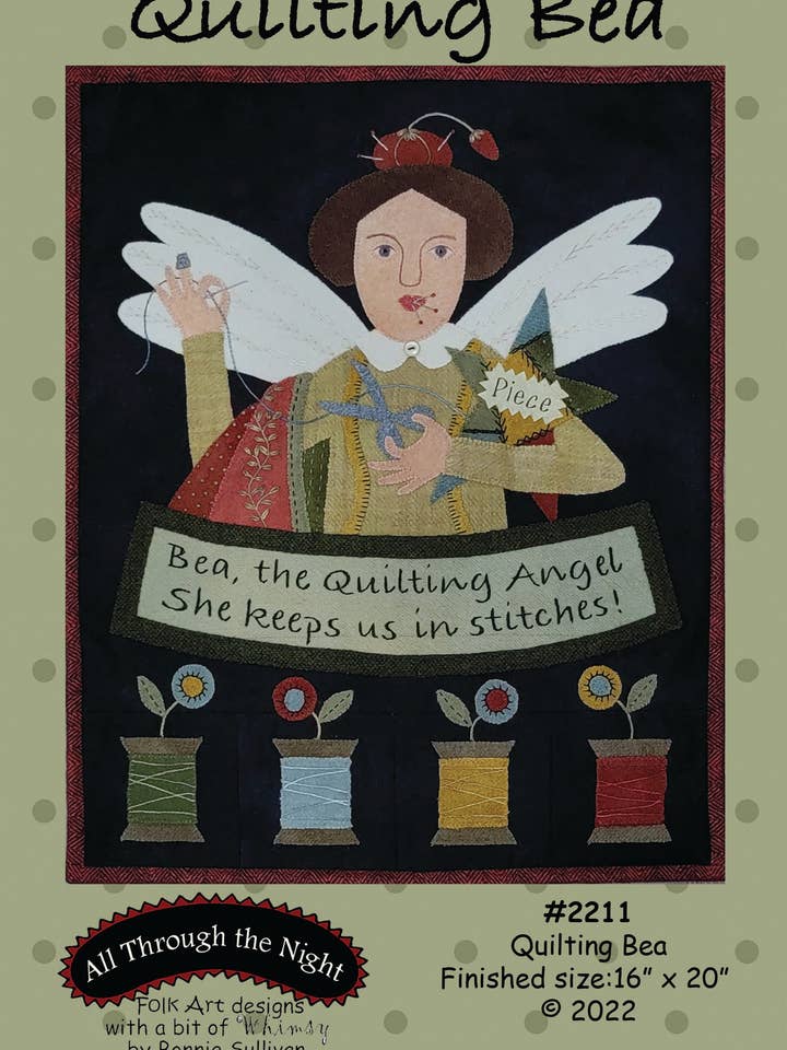 #2211 Quilting Bea for wholesale by All Through The Night