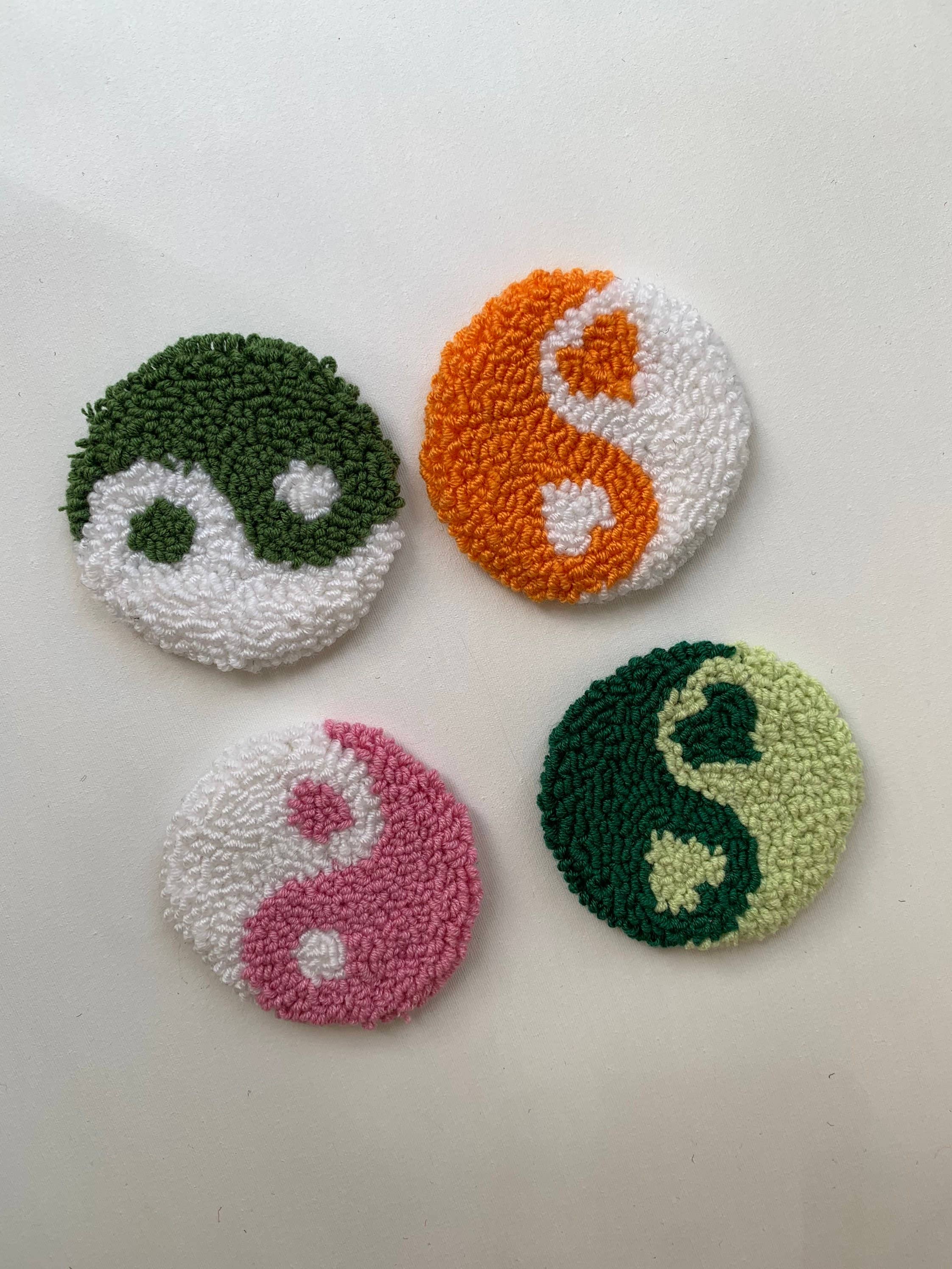 MUUDLAND - Wholesale Car Coaster - Women's - Personalized Car Coaster, Set Of 2 Car Coasters, Punch5