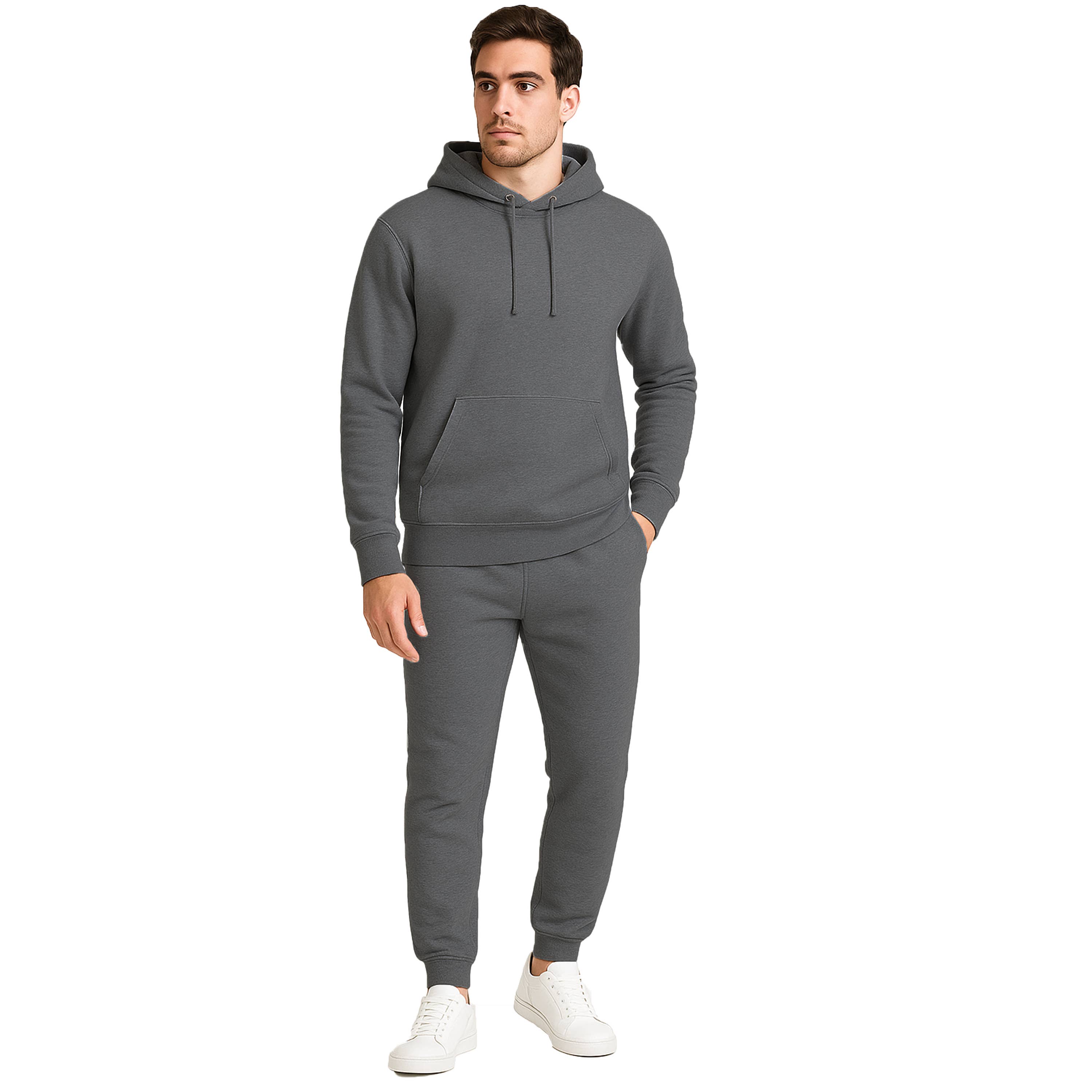 Galaxy By Harvic – wholesale Lounge set – Men's – Men's 2-Piece Fleece Pullover Hoodie and Jogger Set4