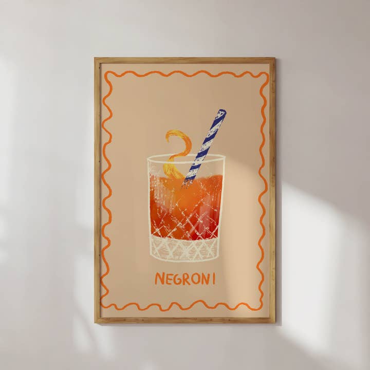 AFFICHE NEGRONI II pour la vente par Studio Dolci