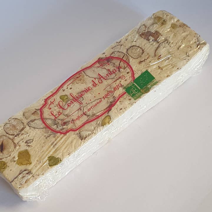 Royal nougat - 110 g - organic for wholesale by La confiserie d'antan 100%bio