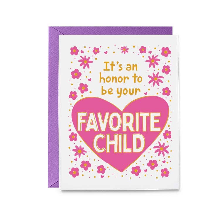 Hello Harlot - Wholesale Everyday Greeting Card - Favorite Child Greeting Card
