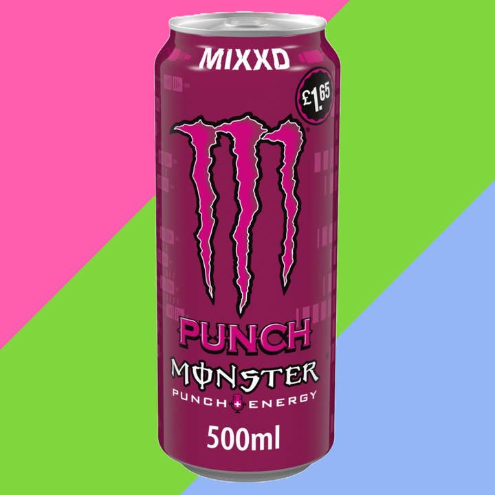 Monster Energy Drink Mixxd Punch 12 x 500ml PM 1,65 £ para venta al por mayor de Gaffney's Sweets & Treats Wholesale