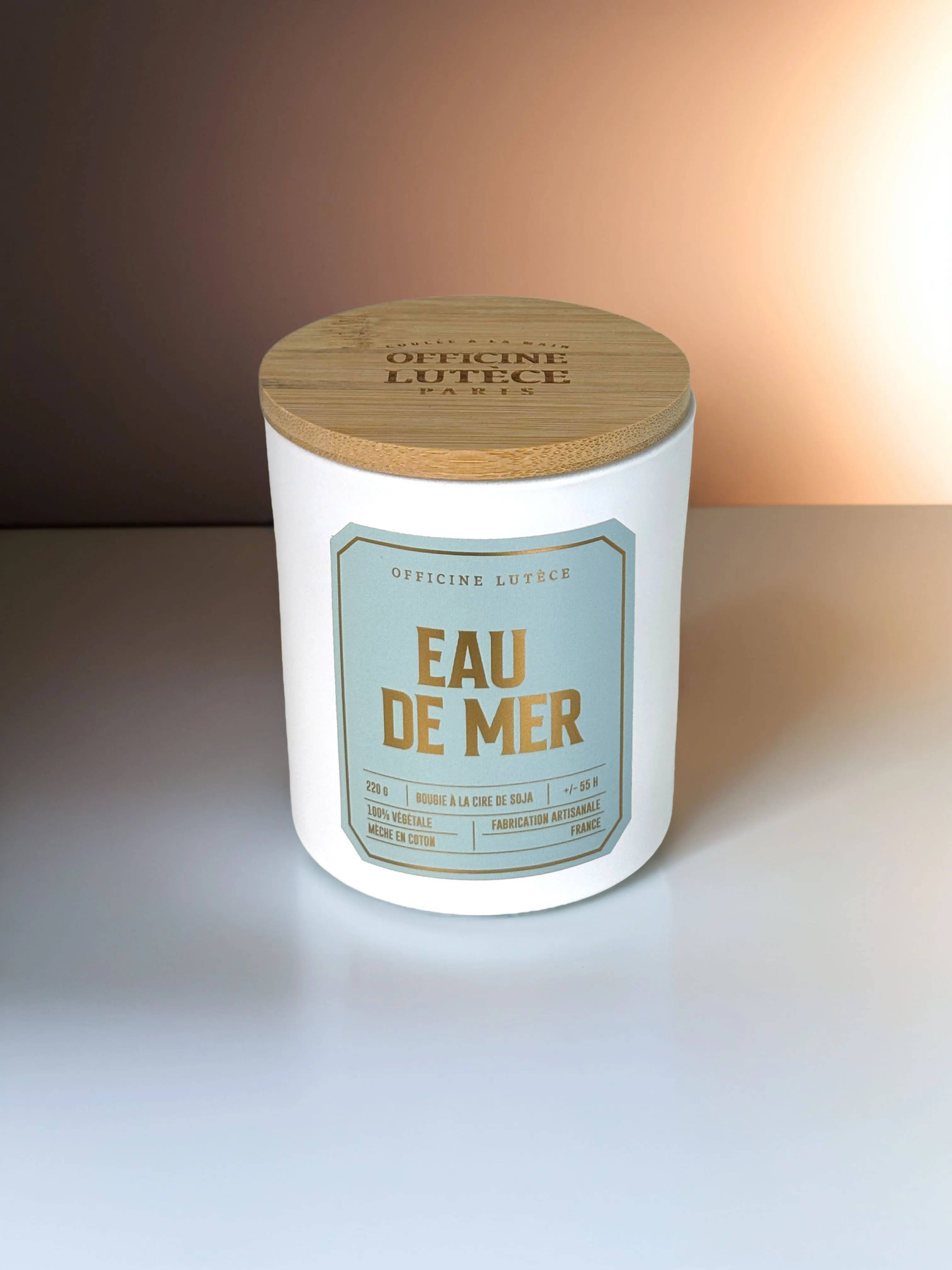 Officine Lutèce - Wholesale Jar/Filled Candle - Sea Water - Scented Candle6