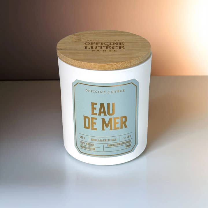 Officine Lutèce - Wholesale Jar/Filled Candle - Sea Water - Scented Candle6