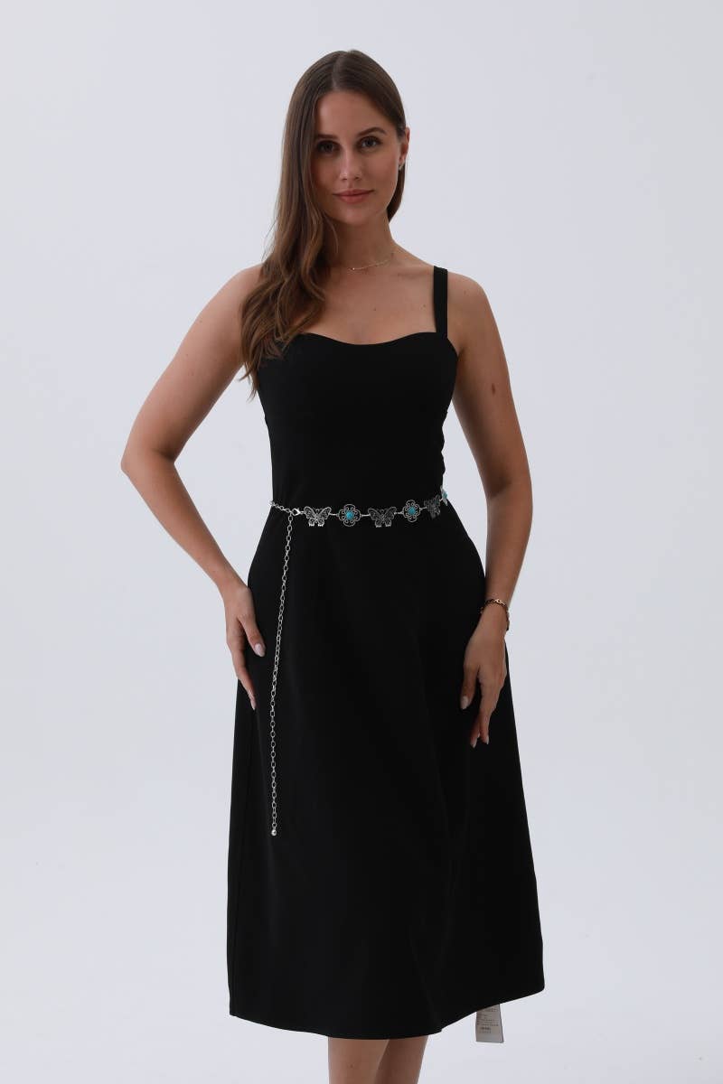 Leto Accessories - Wholesale Belt - Women's - Western Butterfly Chain Belt – Vintage Boho Waist Accessory8