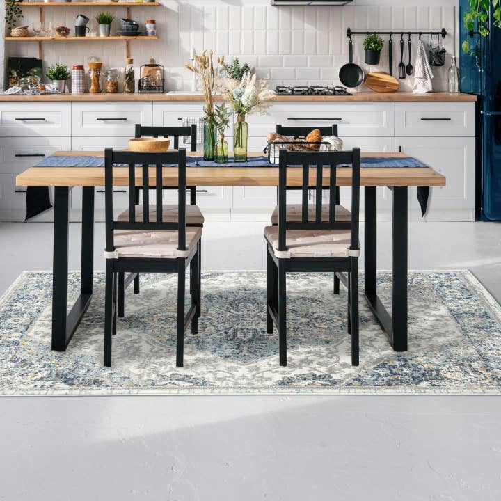 Luxe Weavers - Vente Tapis - Tapis à médaillon oriental Vintage 806118