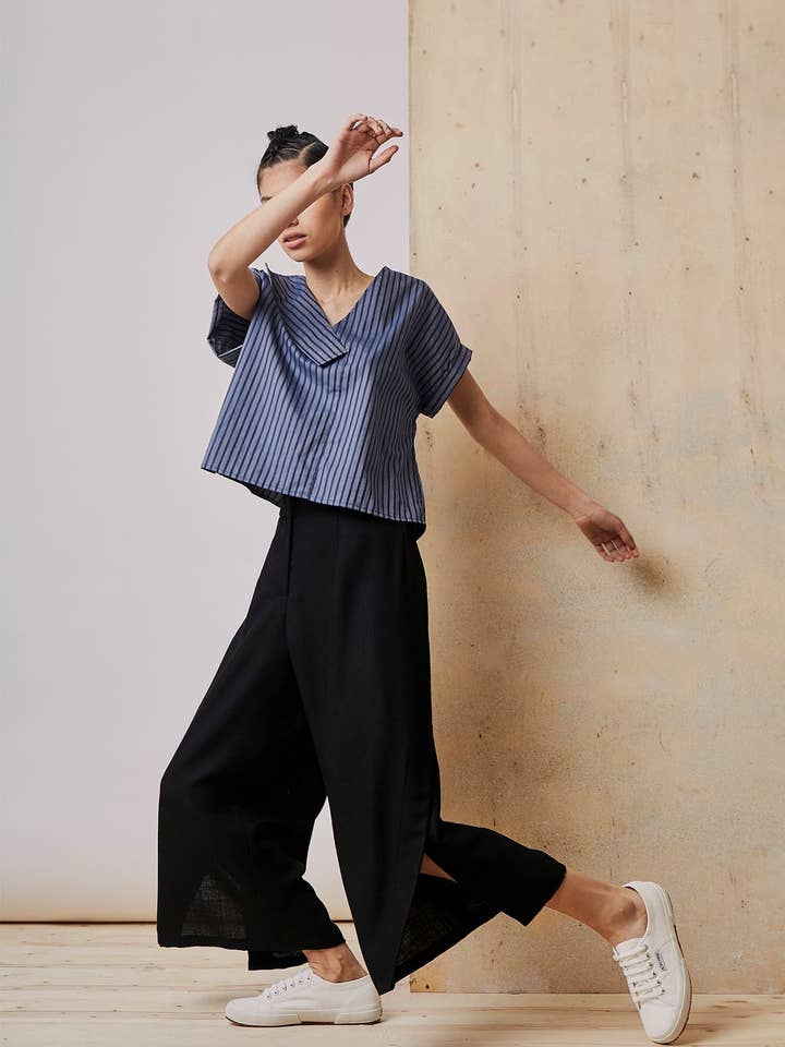 Tao Bluse für den Großhandel von VEPLEN Peruvian Womens Timeless design