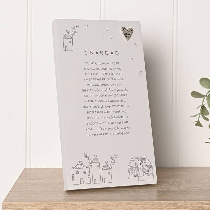 Momente Stehende Versplakette - Opa für den Großhandel von WIDDOP and Co.