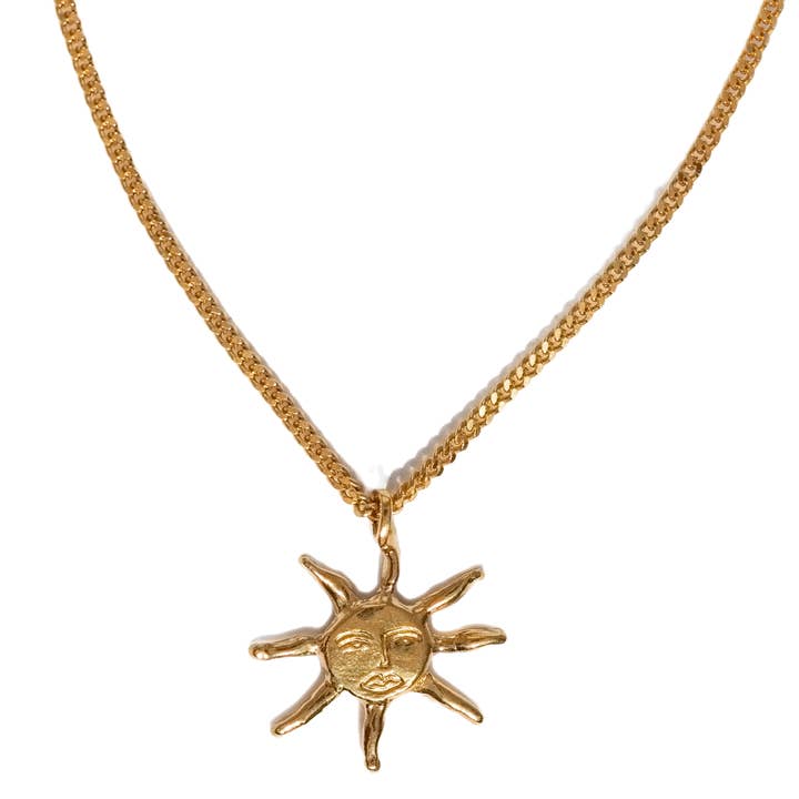 Rauw Jewelry - Wholesale Pendant/Charm Necklace - Soleilseeker / Chain