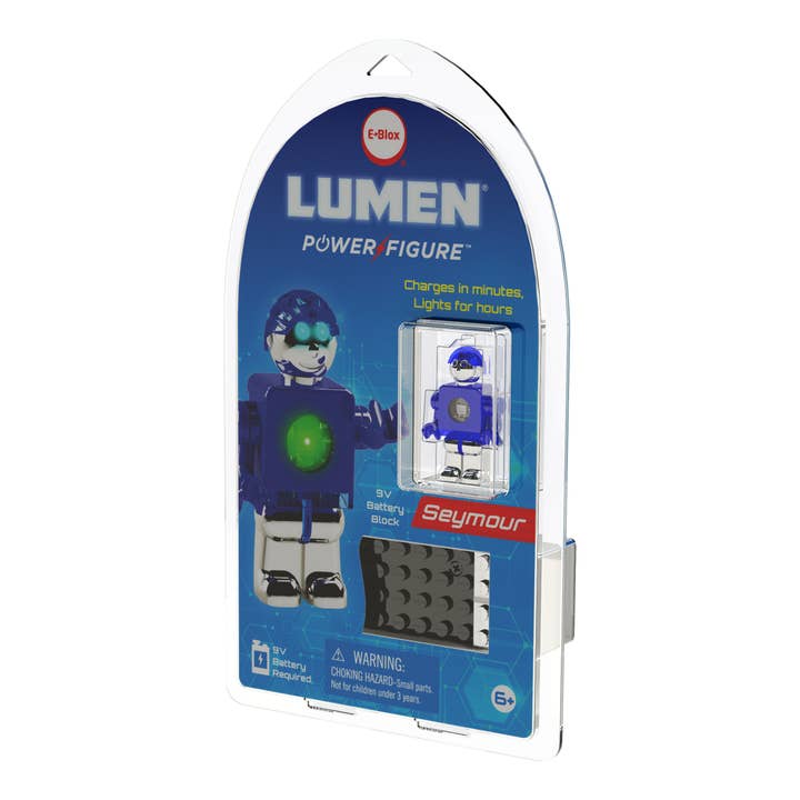 LUMEN®- Seymour - Illuminated Mini Figure for wholesale by EBlox