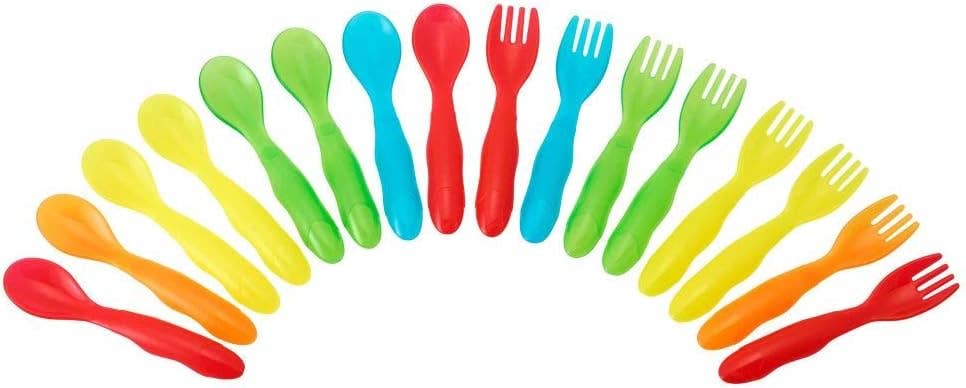 Innovarix - Wholesale Flatware Set - Kids & Baby - TOMY First Years Take & Toss Infant Spoons and forks 16ct
2