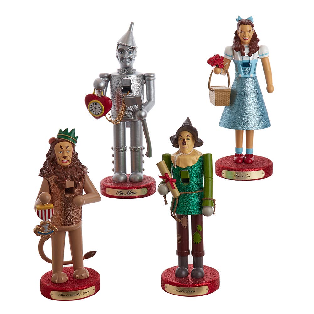 Kurt S. Adler, Inc. - Wholesale Holiday Nutcracker - 10"Wizard Of Oz Nutcrkr Asstmt 4/A0