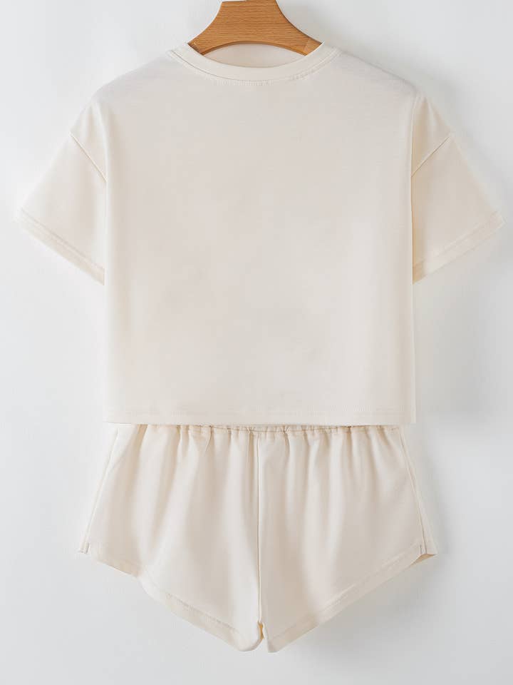 Babs + Birdie - Wholesale Top & Skirt Set - Women's - Reynah | Cropped Tee and Ruffle High Waist Skort Set5