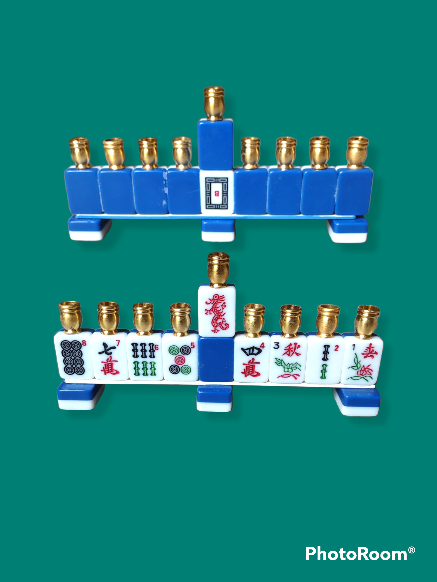 Eclectic Judaica - Wholesale Menorah - Mah Jong Menorah2