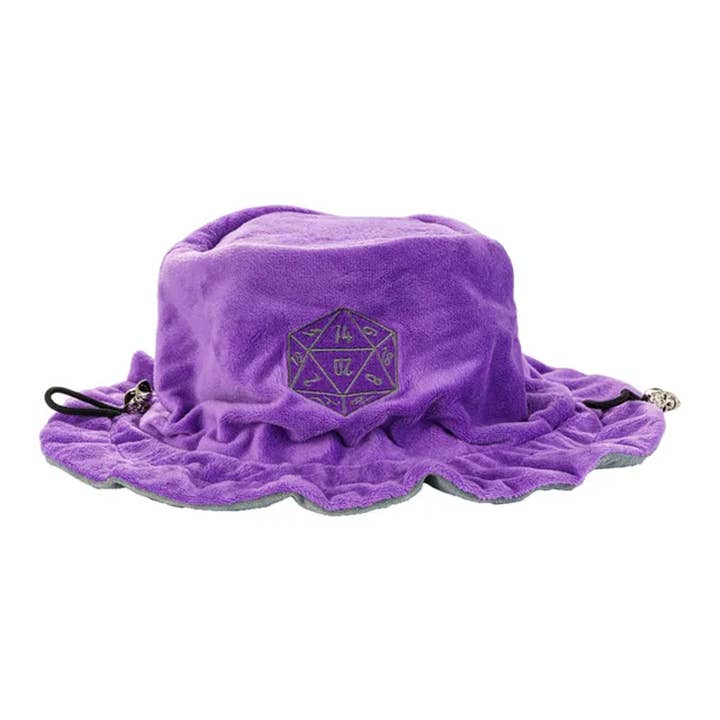 Tabletop Dominion Limited - Wholesale Drawstring bag – Unisex - Velvet Vault | Super-Soft Large Dice Bag | Purple4