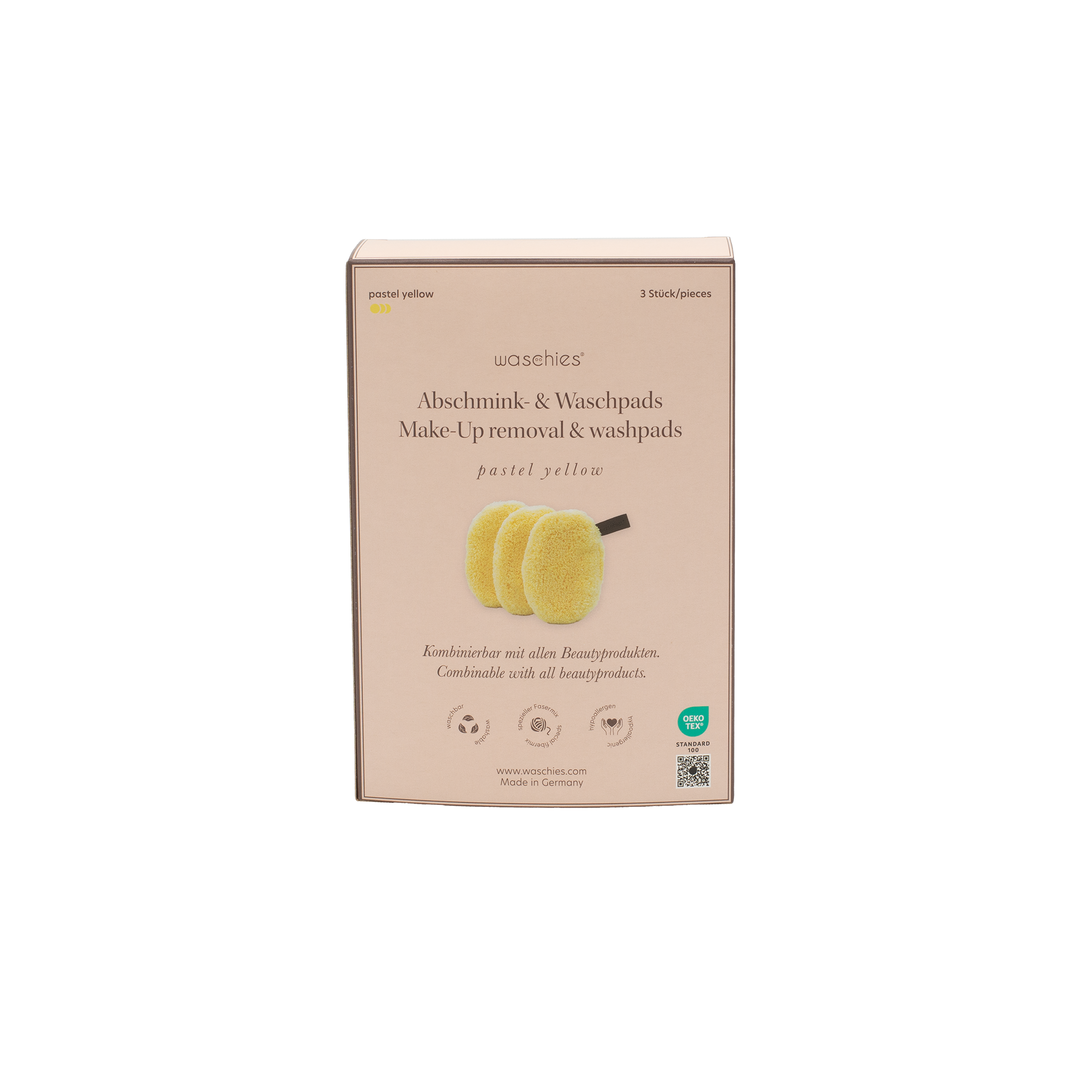 waschies - Venta al por mayor Desmaquillantes - Set de 3 almohadillas desmaquillantes y limpiadoras2