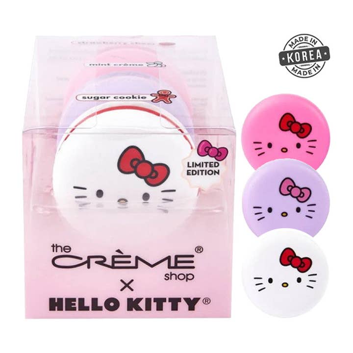 PINEAPPLE Beauty - Wholesale Lip Balm Set - TCS HKMLB8859 Hello Kitty Macaron Lip Balm Trio - 6 sets