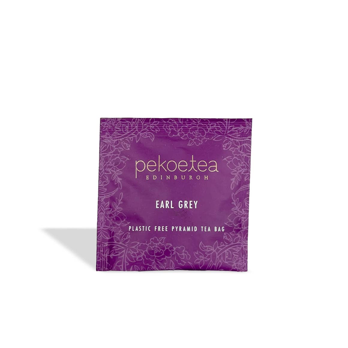 PekoeTea Edinburgh – Engroshandel Teposer – Earl Grey Individuelt indpakket teposer - Æske med 50
