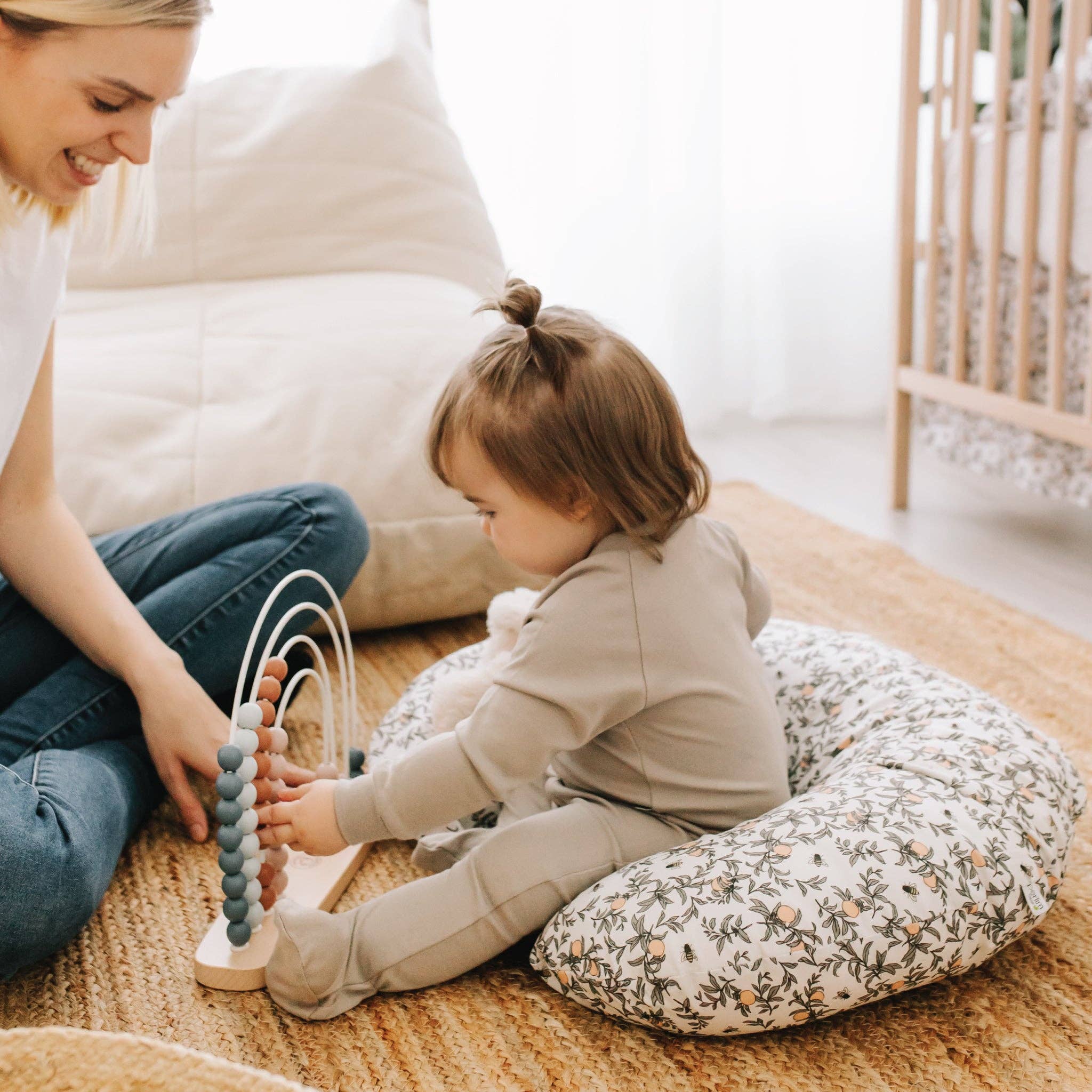 Perlimpinpin - Wholesale Nursing Pillow/Pad - Maternity - Nursing pillow - Honeybees by Solange Pilote2