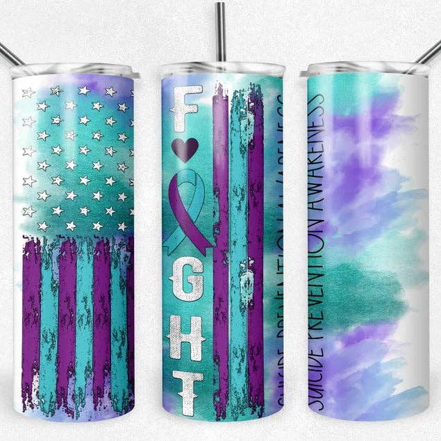 Suicide Awareness | Tumbler for wholesale by Designs by Robyn